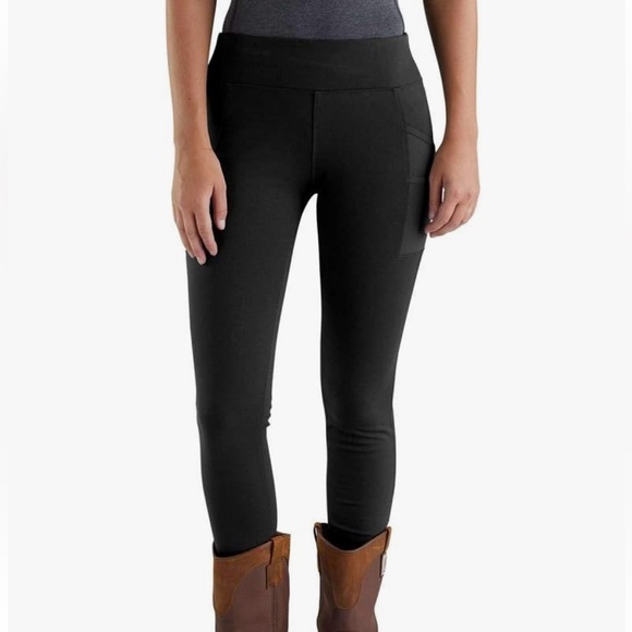 Carhartt Pants - Carhartt Force Fitted Utility Leggings Black XL
